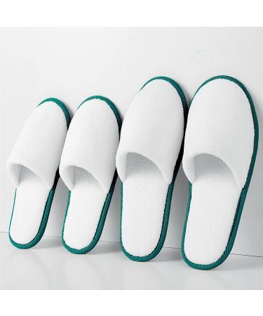 Premium Coral Fleece Disposable Spa Slippers Bulk for Guests - Non-Slip Closed-Toe Design with Travel Bags - Ideal for Wedding, Parties, and Hotel Use - Buy Online on GoSupps.com