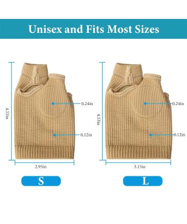 Bunion Pads - Upgraded Thumb & Little Toe Relief Guards | Orthopedic Big Toe Alignment & Hallux Valgus Support (Small - Buy Online on GoSupps.com