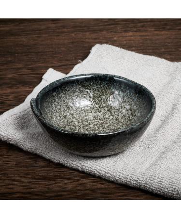 WOLFLAND Vintage Handmade Pottery Shaving Bowl | Thicker Gray Ceramic Soap Dish - International Shipping - Buy Online on GoSupps.com