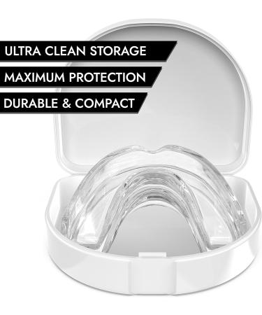 Teeth Whitening Trays for Women - Custom Fit Comfortable & Non-Bulky - 4 Moldable Mouth Trays with Case for Perfect Gel Coverage - Buy Online on GoSupps.com