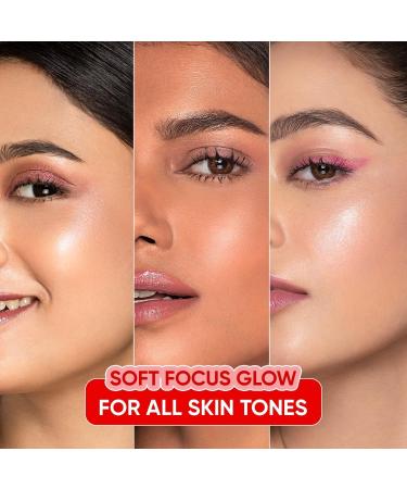 Strawberry Dew Strobe Cream for Face | Skin Radiance Cream | Moisturizer & Highlighter for Face | for Dewy Glazed Instant Glow | Boosts Hydration| for Women & Men | 30ml - Buy Online on GoSupps.com