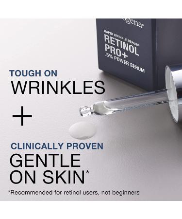 Neutrogena Rapid Wrinkle Repair Retinol Regenerating Cream & Pro+ Power Serum Travel Size - 1.5 Oz - Buy Online on GoSupps.com