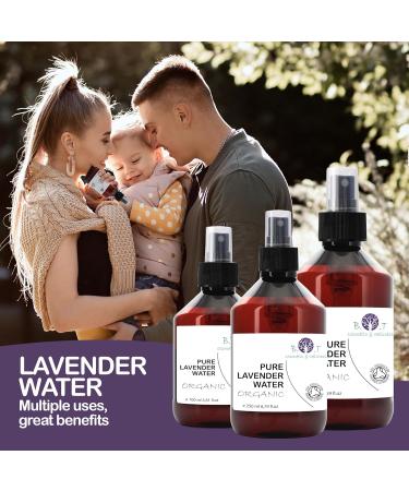 Organic Lavender Sleep Pillow Spray for a Relaxing Bedtime. Organic Lavender Hydrolat Ideal for Sensitive & Mature Skin Facial Toner Body Fragrance Hair Lotion Masks - 250 ml - Buy Online on GoSupps.com