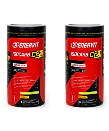 ENERVIT Enervit - Isocarb C2:1 PRO Mild Lemon Flavor 650g Tub - During Sport