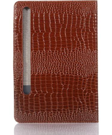 Galaxy Tab S8 Flip Cover TechCode PU Leather Screen Protector Book Case Stand with Card Slots Magnetic S Pen Charging Smart Cover for 11 inch Samsung Galaxy Tab S7/Tab S8 SM-T870/ T875/X700/X706 (T02) - Buy Online on GoSupps.com