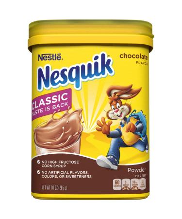 NESQUIK Chocolate Cocoa Powder, 9.3 Oz. Tub | Chocolate Milk Powder Chocolate 9.3 Ounce (Pack of 1)