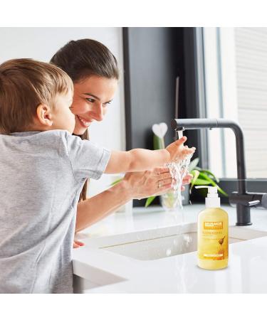  BRUBAKER BRUBAKER Cosmetics - Liquid Soap - Milk & Honey - For Hygienically Clean Hands - Extra Gentle and Moisturising Formula - Pack of 10 x 240 ml - Buy Online on GoSupps.com