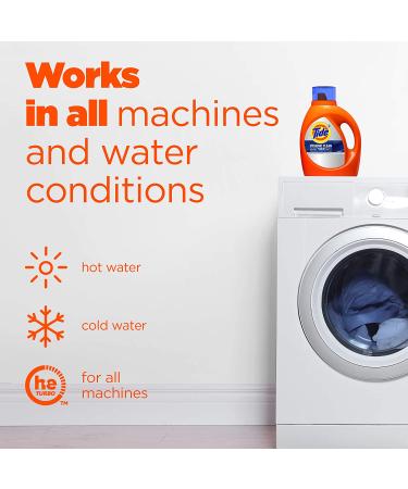 Tide Hygienic Clean Heavy Duty Laundry Detergent Original Scent 92 fl oz - 59 Loads - HE Compatible - Buy Online on GoSupps.com