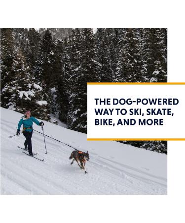 Ruffwear Omnijore Dog Joring System - Orange Poppy Large/X-Large for Skiing, Skateboarding, Biking - Buy Online on GoSupps.com
