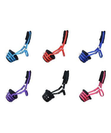 YOU Muzzle for Horse Pasture Royal Blue Cob Royal Blue