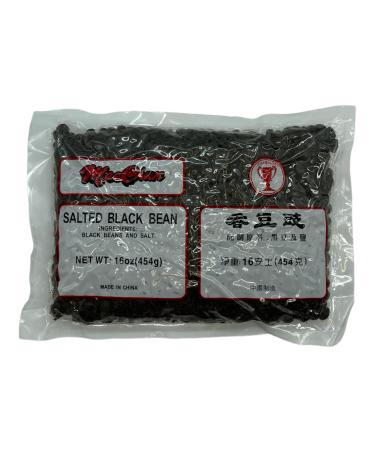 Salted Black Beans Bundle 16 Ounce Pack of Salted Black Beans Chinese Douchi Fermented Black Beans and Habanerofire Jar Opener for Tricky Lids