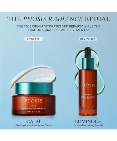 Phosis Calm Deep Hydration Restorative Cream Exceptionally Clean Moisturizer for Sensitive Skin Barrier Repair Face Cream for Women to Support Replenished Radiant Balanced Skin 50ml - Buy Online on GoSupps.com