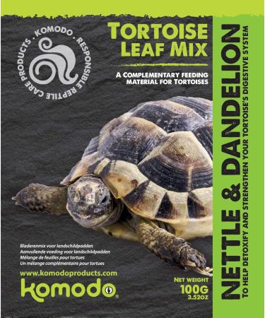 Komodo Tortoise Leaf Mix 100g - Premium Blend for Healthy Tortoises - Buy Online on GoSupps.com