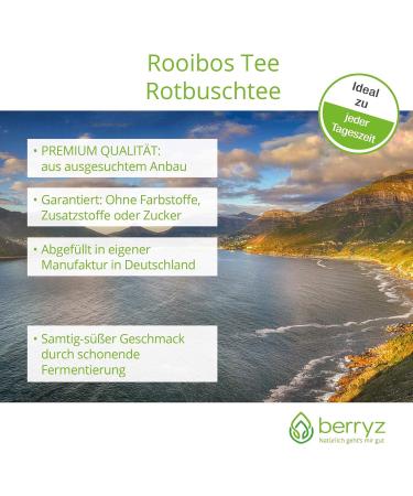 Rooibos Vanilla Tea - Velvety Sweet Rooibos with Real Vanilla | Rooibos Vanilla Kiss for International Shipping - Buy Online on GoSupps.com