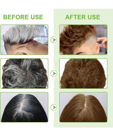  CCKULOOB 3-in-1 Colouring Shampoo with Herbal Extracts Natural Grey Hair Coverage Hair Colour Shampoo for Dry Hair Long Lasting 500 ml (Brown) - Buy Online on GoSupps.com