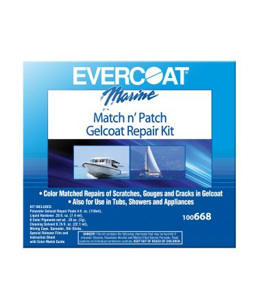 Evercoat Marine Match N'Patch Repair Kit - Repairs Nicks, Gouges & Scratches - 1 Count