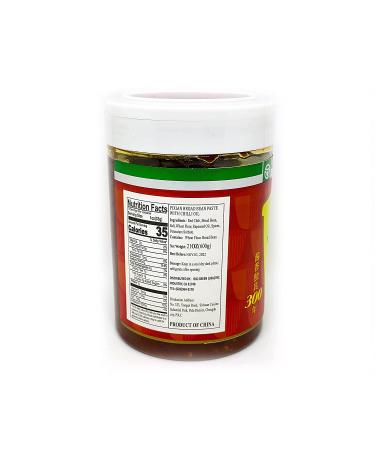 Pixian Sichuan Broad Bean Paste with Chili Oil 1.32 lb (600 g) - Authentic Flavor - Spicy Condiment (Pack of 1) - Buy Online on GoSupps.com