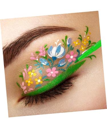 12 Pcs 1 Set color eye shadow set eyeliner creative eyeliners to rotate liquid eyeliner - Buy Online on GoSupps.com
