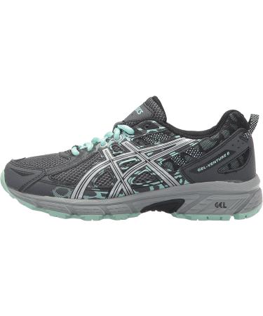 ASICS Gel-Venture 6 MX Women's Running Shoes - Size 8, Castlerock/Silver/Honeydew - Buy Online on GoSupps.com