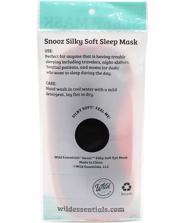 Wild Essentials Snooz Silky Soft Sleep Mask - Ruby Red - Buy Online on GoSupps.com