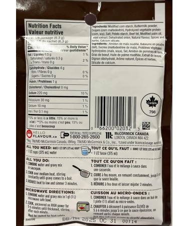 Club House Dry Sauce/Seasoning/Marinade Mix Homestyle Gravy Less Salt 38g Case Pack 12 Count 38 g (Pack of 12) - Buy Online on GoSupps.com
