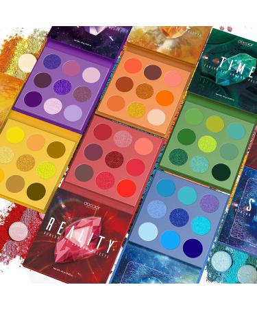 Docolor Gemstone 54-Color Eyeshadow Palette | Matte, Glitter, and Professional Makeup | Long-Lasting, Waterproof Cosmetic Eye Shadow - Buy Online on GoSupps.com