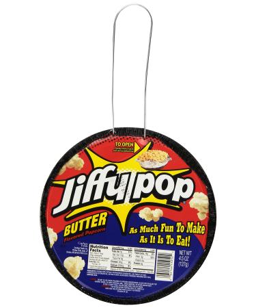 Jiffy Pop Butter Popcorn 4.5 Ounce -- 12 per case.
