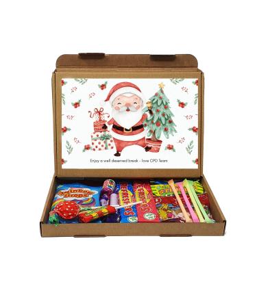 Personalised Christmas Selection Treats Sweets Gift Box Kids Hamper Stocking Children Adults Present - Mixed Sweet Box Sweet D1