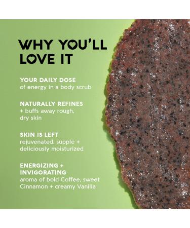 Nature's Beauty Cinnamon Coffee Energy Body Scrub Multi-Pack - Gently Exfoliate Energize & Invigorate Dull Skin Made w/Pomegranate & Babassu Oil + Coffee Seed Powder 11.3 oz (2 Pack) - Buy Online on GoSupps.com