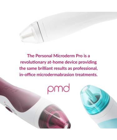 PMD Beauty Personal Microderm Pro - White | 400g | Best Microdermabrasion Device for Glowing Skin | International Shipping Available - Buy Online on GoSupps.com