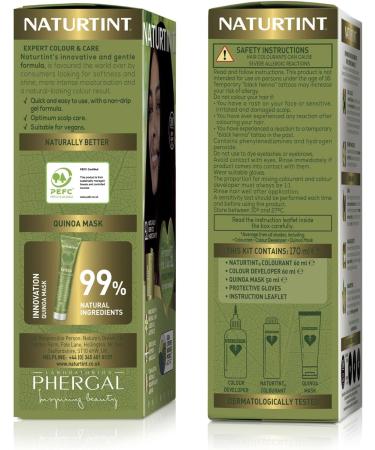 Naturtint Permanent Hair Colour Gel 4WN Radiant Nature Brown Glamour Plant Enriched Ammonia Free Long Lasting Grey Coverage and Radiant Colour Nourishment and Protection - Buy Online on GoSupps.com