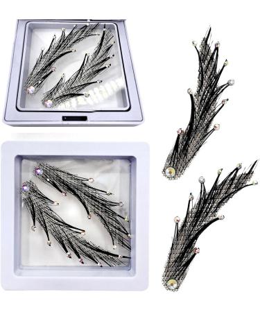 Human Hair Artificial False Eyebrows - False Eyebrow Extensions Makeup Accessories Long-Lasting Makeup Accessories for Lady Women Women Pochy Eyebrows5 - Buy Online on GoSupps.com