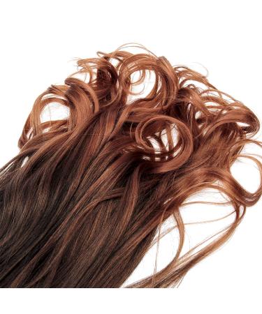 8 Packs Pre-stretched French Curly Braiding Hair 26 Ombre Crochet Braids Yaki Texture Extensions - 26 1B/30 - Buy Online on GoSupps.com