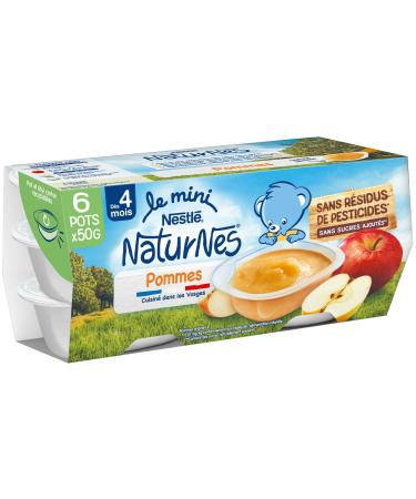 NESTL B B - MINI POMMES DES 4-6 MOIS 6x50g Pomme 6x50g