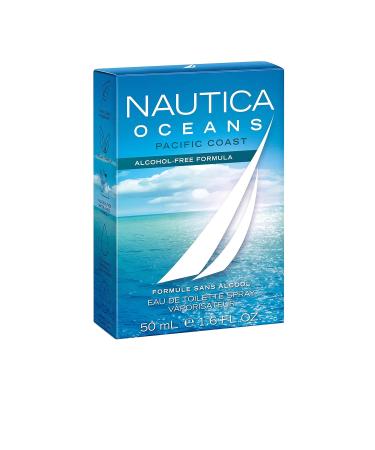 Nautica Oceans Pacific Coast Eau de Toilette 1.6 fl oz (Pack of 1) Notes of Apple Cyclamen and Amberwood Men's Fragrance Long Lasting Everyday Fragrance Travel Size - Buy Online on GoSupps.com