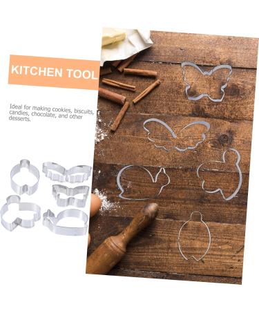 Alipis 4 Sets 10 Pcs Animal Cookie Cutters Mini Cookies Convenient Biscuit Molds Multifunction Small Tools 7.5X5CMx2pcs Silverx2pcs - Buy Online on GoSupps.com