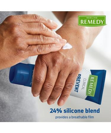 Medline Remedy Clinical Silicone Cream (2 oz) Unscented Chapped Sensitive Skin Breathable Incontinence Care Soothing Breathable Film Moisturizing Nourishing (Pack of 4) 2 Ounce (Pack of 4) - Buy Online on GoSupps.com