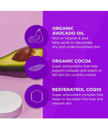 Andalou Naturals Avo Cocoa Facial Mask - Nourishing Skin Food 1.7 oz | Buy Internationally - Buy Online on GoSupps.com