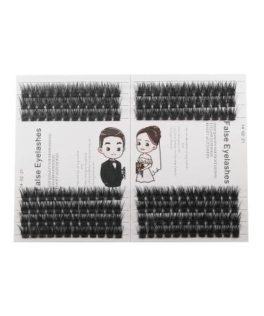 Wholesale Bodermicner 2 Pack D Curl 10mm/12mm/14mm Faux Mink Individual Lashes - Hand Made DIY Eyelash Kit - Buy Online on GoSupps.com