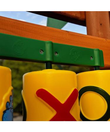 Gorilla Playsets 07-0010 Tic Tac Toe Spinner Activity Panel - Yellow - Buy Online on GoSupps.com