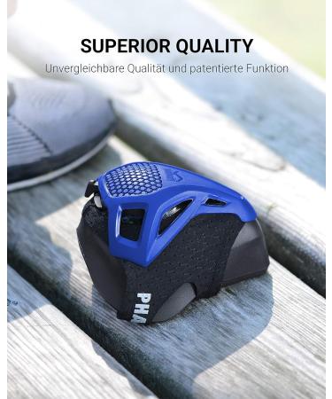 Phantom Athletics Training Mask - Enhance Endurance & Performance in Sports | Blue L - International Shipping Available - Buy Online on GoSupps.com