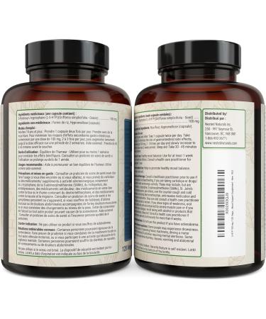 5-HTP 100 mg | 120 Vegan Capsules | Naturally Sourced Serotonin Booster | Healthy Attitude and Positive Mood Support Supplement - Buy Online on GoSupps.com