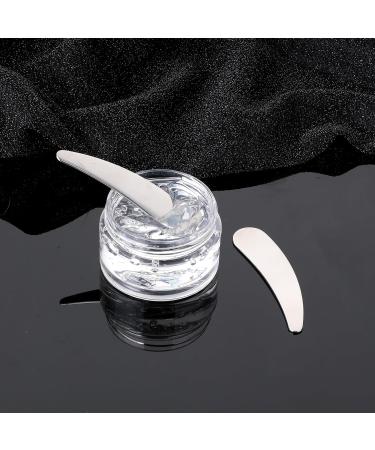 Buy Molain Metal Cosmetic Spatula Set - Mini Bent Makeup Appliancer for Creams Masks & Lotions (2PCs) - International Shipping - Buy Online on GoSupps.com