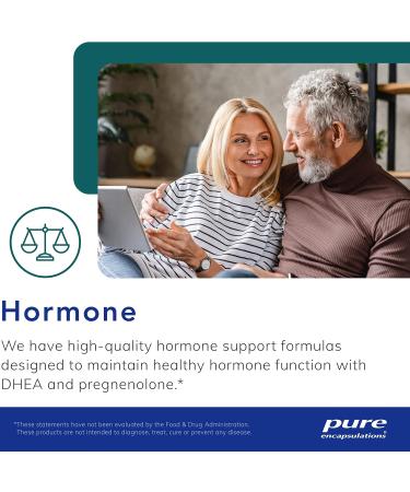 Pure Encapsulations Pregnenolone - 30 mg - Hormone Support - Memory Support & Brain Supplement  - 60 Vegan Capsules - Buy Online on GoSupps.com