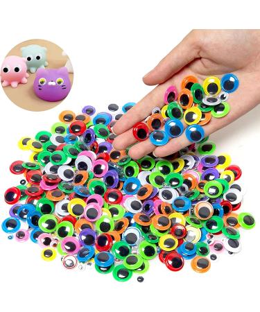 1580pcs Self Adhesive Googly Eyes in Various Colors and Sizes for Crafts - DIY Craft Sticker Wiggle Eyes - Buy Online on GoSupps.com