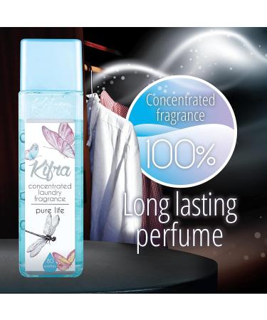 KIFRA PURE LIFE Concentrated Laundry Fragrance 200ml - Long-lasting Scent for 80 Washes - Buy Online on GoSupps.com