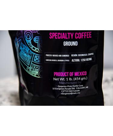 SPECIALTY COFFEE GROUND. Mexico Chiapas Soconusco. 454 grms. Medium roast. 100% arabica - Buy Online on GoSupps.com