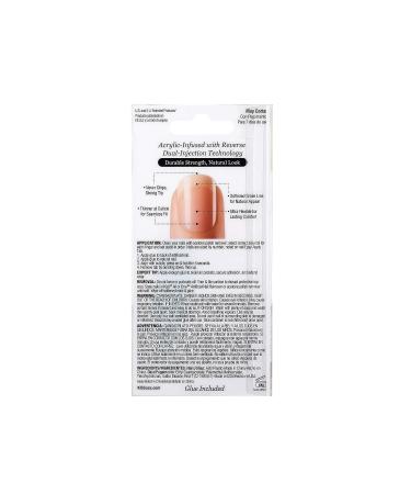 KISS Salon Acrylic Nude 28 Nails - 2 Pack, 56 Count - Long-Lasting Natural Look - Buy Online on GoSupps.com
