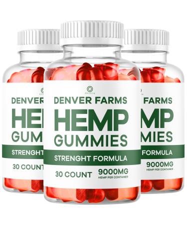 (3 Pack) Denver Farms Gummies Official DenverFarms Full Gummies Formula Reviews 90 Gummies for 3 Months