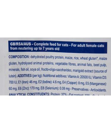 Royal Canin Vet Care Nutrition Cat Food Neutered Young Female 1.5 Kg Chicken 1.5 kg (Pack of 1) - Buy Online on GoSupps.com